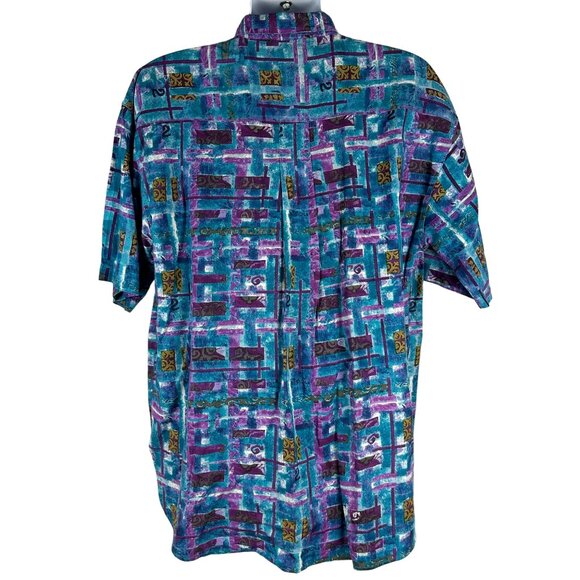 Van Heusen 417 Vintage Mens Authentic Sportswear Shirt Size L - Picture 2 of 5